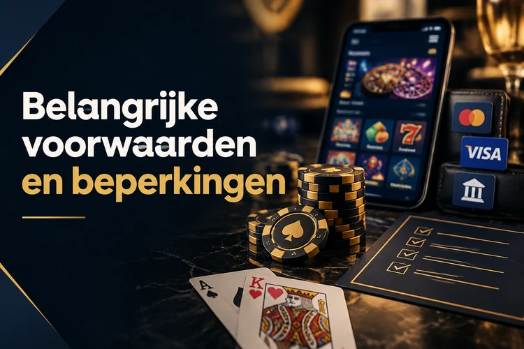Belangrijke voorwaarden en beperkingen