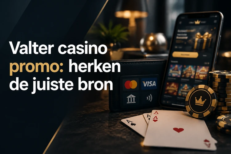 Valter casino promo: herken de juiste bron