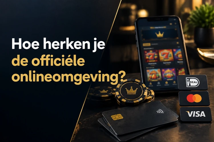 Hoe herken je de officiële onlineomgeving?